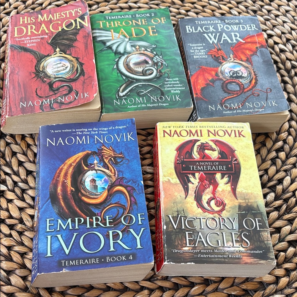 Naomi Novik Temeraire Book Set - Picture 2 of 8